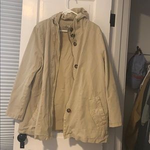 G.H. Bass Tan Jacket - 100 percent cotton